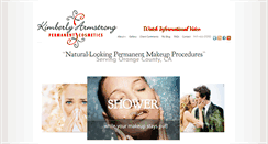 Desktop Screenshot of beautymarksbykim.com